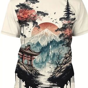 Chinese Laundry Multicolor Graphic Tee
